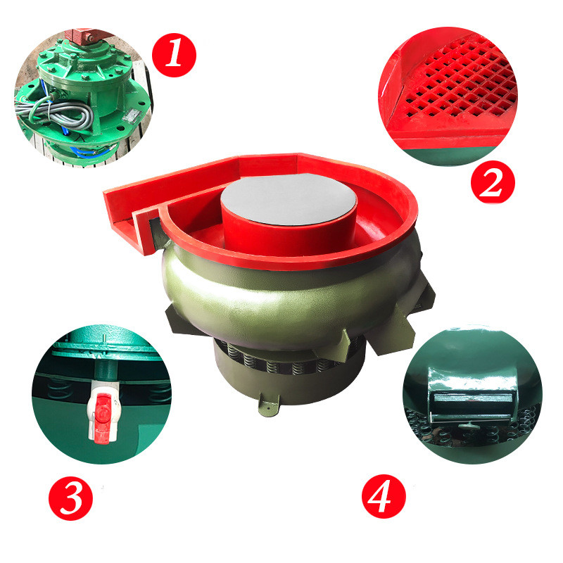 Industrial Vibratory Tumbler Bowl Vibration Polishing Machin